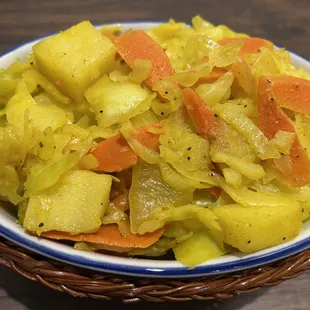  bowl of vegetables