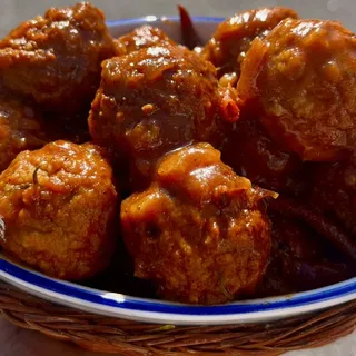 Romay's Bere (Sweet & Spicy Meatballs)