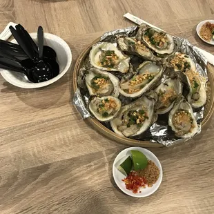 Vietnames way Grill Oyster