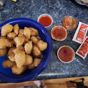 This is sesame chicken? I don't think so.