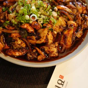 Spicy Squid Stir