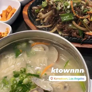 Clam Broth Noodles