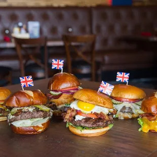 burgers, food