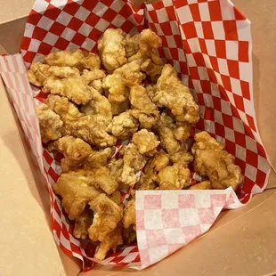 This is supposed to be the boneless 12 piece bites.... The F?