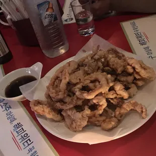 Korean Style Fried Calamari