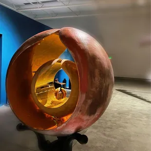 My favorite piece by Nick Dong 11 to 88, Lotus of Introspection, 2024. This exhibit will run until Aug. 25, 2024. HURRY, go see it!
