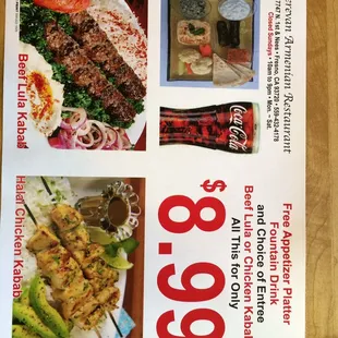 The special today and everyday.