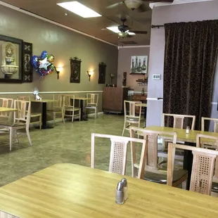 Dining area.