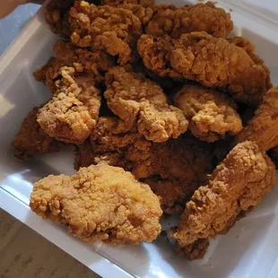 Chicken nuggets (7 crispy &amp; good)