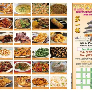 a variety of asian food dishes
