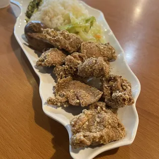 D5. Popcorn Chicken Rice Combo Meal