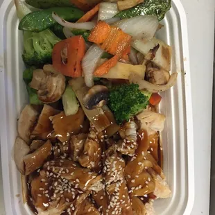 Bento box chicken teriyaki
