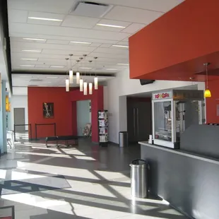 Lobby near concessions