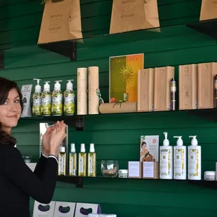 We use Eminence in all of our facials, one of the best organic skin care companies out there!