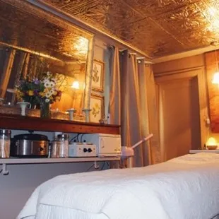 Our cozy treatment room