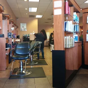 My view from the waiting area