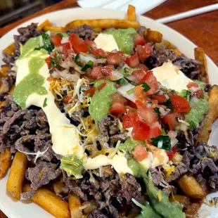 Carne asada fries