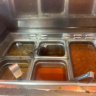 Hot sauce bar