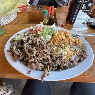 Carne asada plate