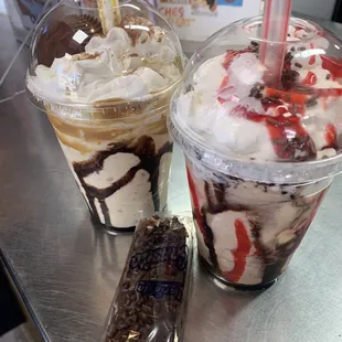 A Reese&apos;s and gansito to milkshake  They were very good and we will come again for sure. Best milkshakes ever