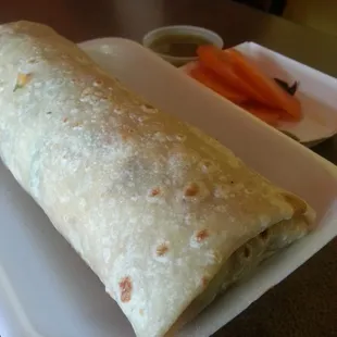 Surf and Turf Burrito