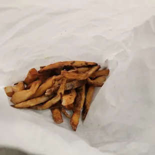 The fries. NO JOKE