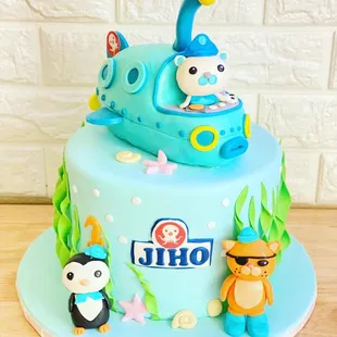 Octonauts cake