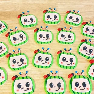 Coco melon cookies