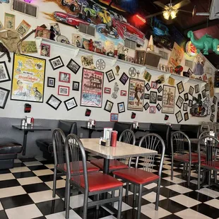 Retro fun atmosphere