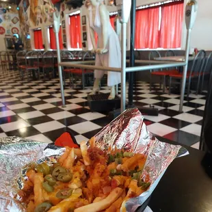 Babaloo fries and Marilyn Monroe