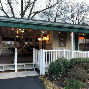 the front porch