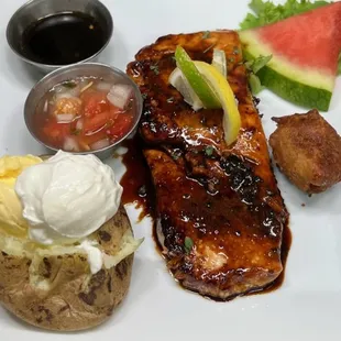 Honey Marinated Salmon