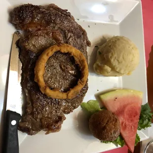 Ribeye steak