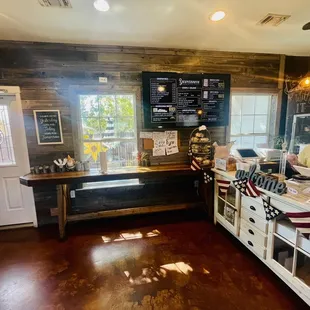 a man behind the counter