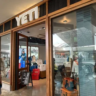 Yeti Store Entrance