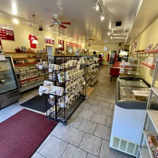 Interior of business