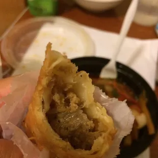 Steak Cheese Egg Roll