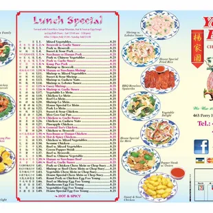 ramen and noodles, menu