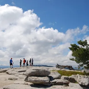 Heads in the Clouds on Sentinel Dome