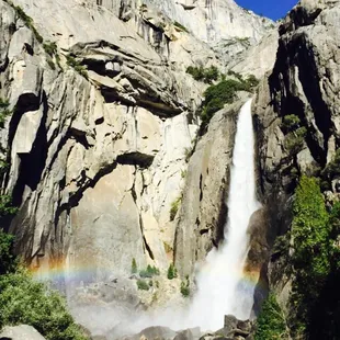 A rainbow that we would have passed if it wasn't for John.