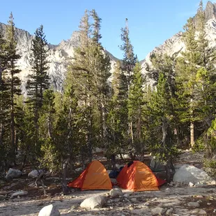 Campsite under Ragged Peak