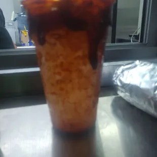 drink, burritos and wraps