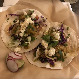 Shrimp tacos ($11.50)