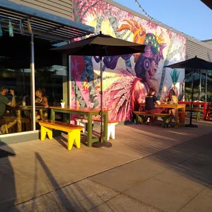 Front of restaurant