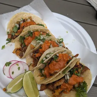 El pastor street tacos