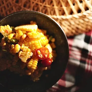 Tum Khao Pode (Corn Salad)