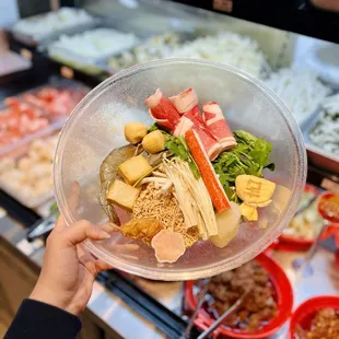 Build your own bowl station