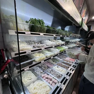 sushi and sashimi, interior