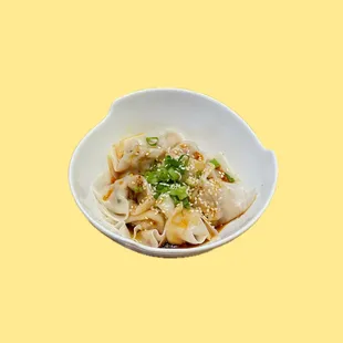Sichuan Wonton in Chili-Oil