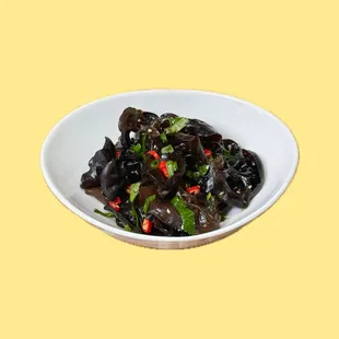 Black Fungus Salad in Pickled Pepper Sauce